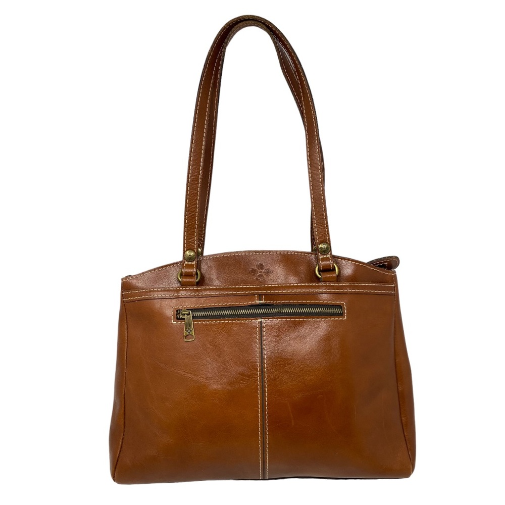 Patricia Nash heritage collection tan Poppy Satchel